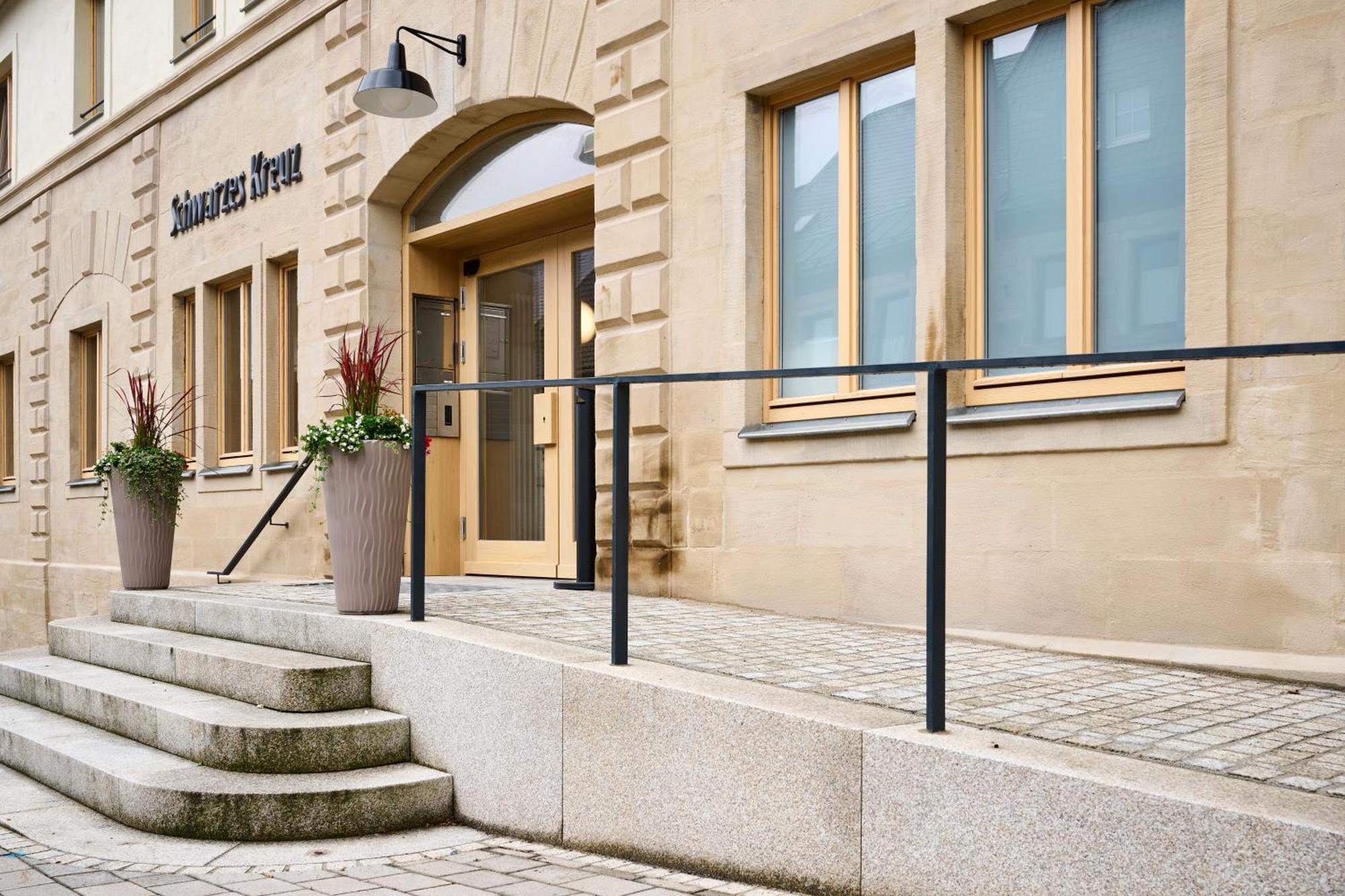 Schwarzes Kreuz Gasthaus Pension Teuschnitz Esterno foto